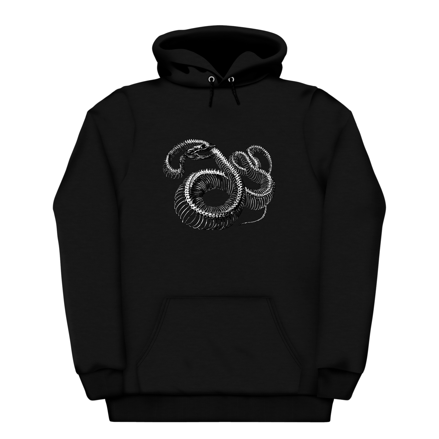 Twisted Snake Skeleton Heavyweight Hoodie