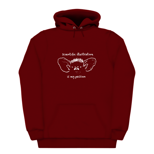 Scientific Illustration Is My Passion Heavyweight Hoodie