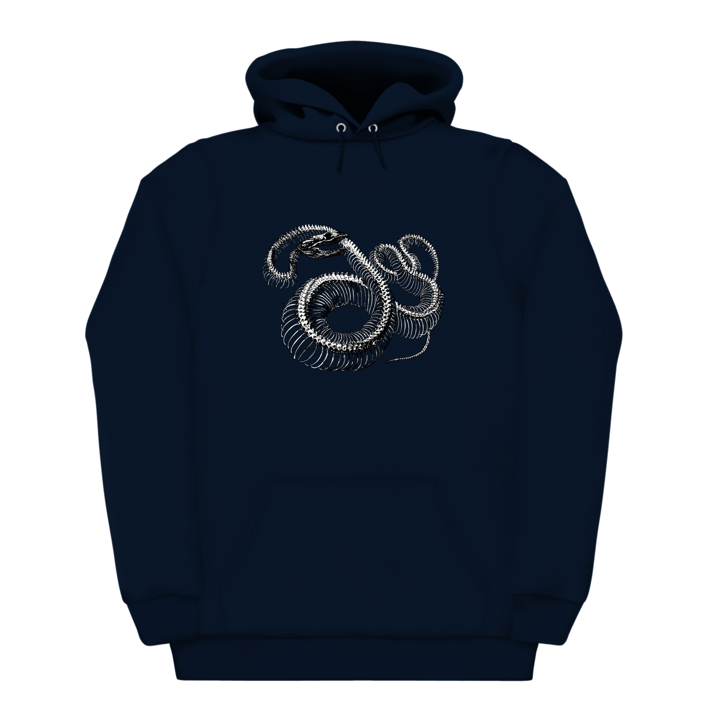 Twisted Snake Skeleton Heavyweight Hoodie