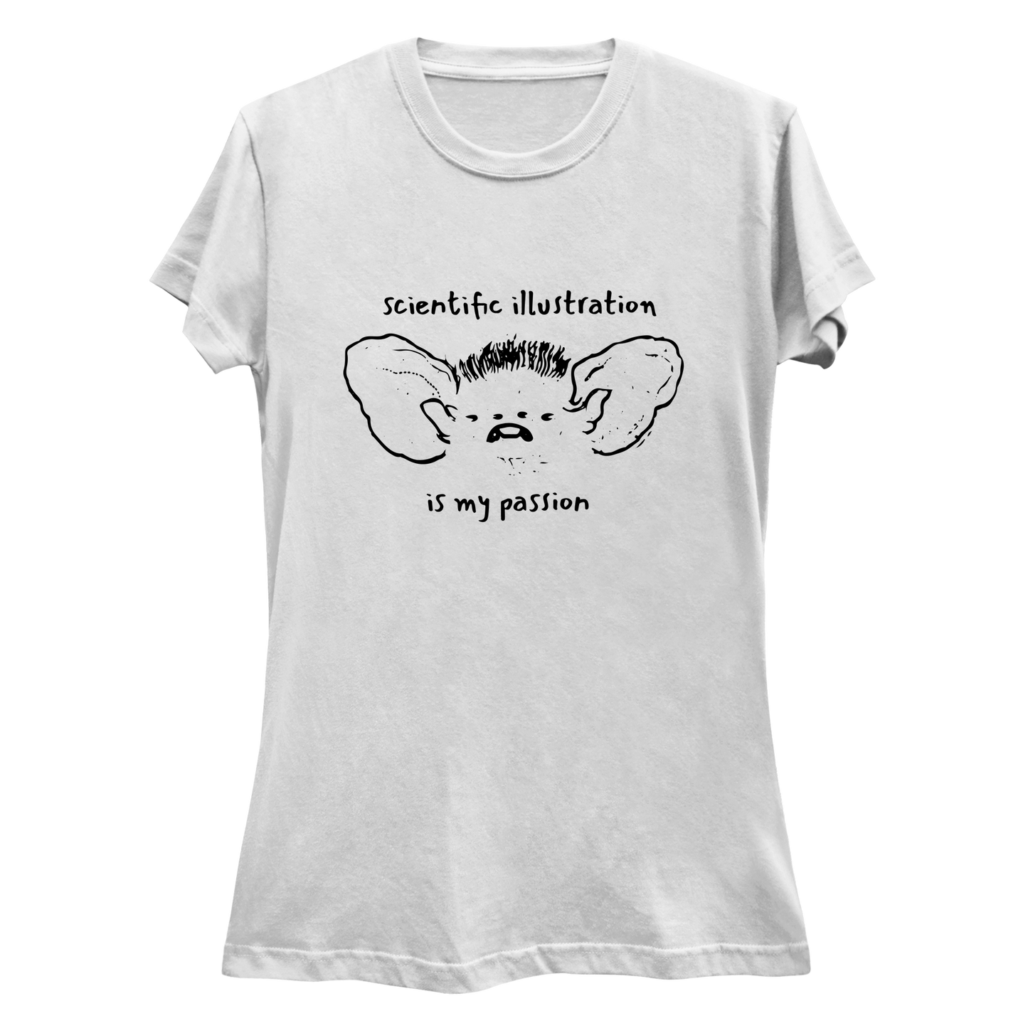 Scientific Illustration Is My Passion Women's Slim Fit T-Shirt