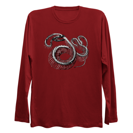 Twisted Snake Skeleton Longsleeve Shirt