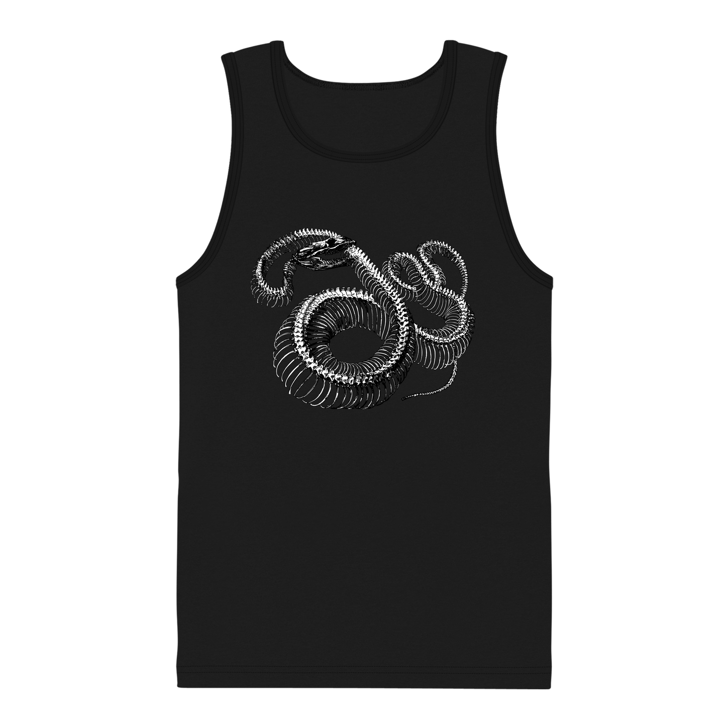 Twisted Snake Skeleton Men's Tank