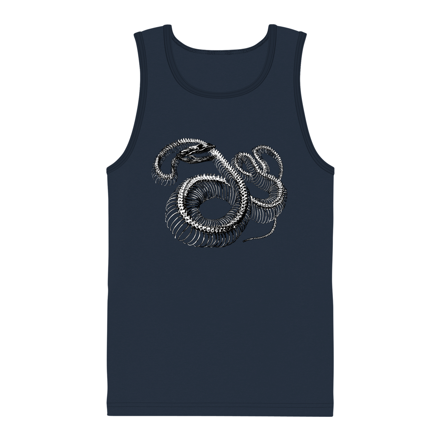 Twisted Snake Skeleton Men's Tank