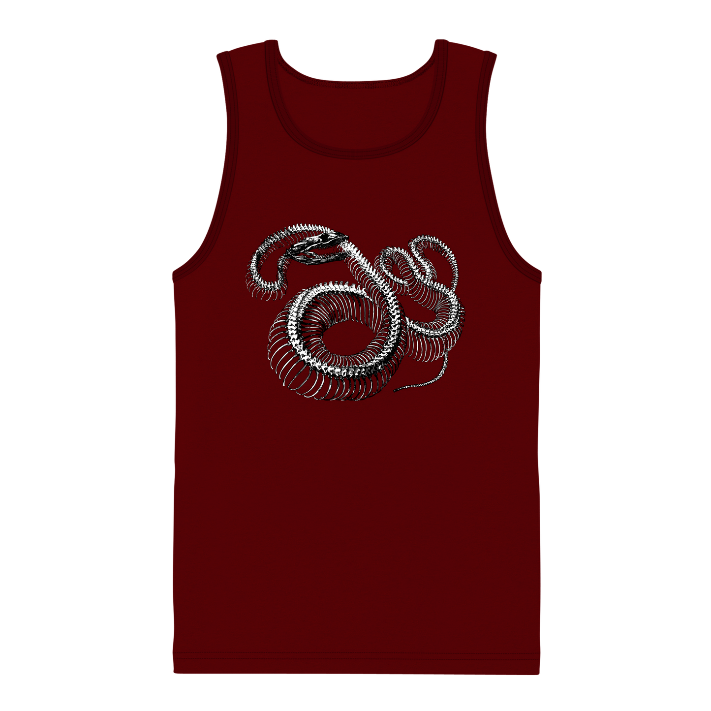 Twisted Snake Skeleton Men's Tank