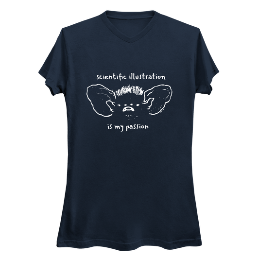 Scientific Illustration Is My Passion Women's V-Neck