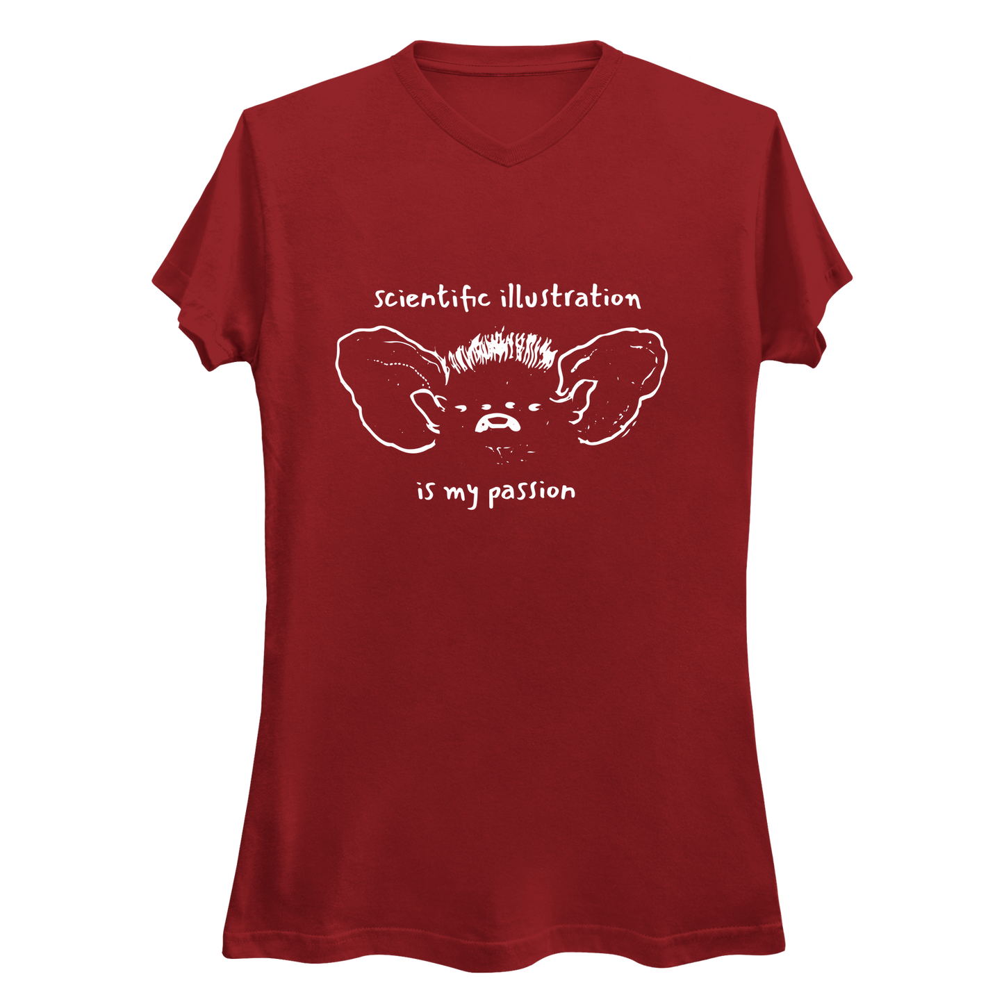 Scientific Illustration Is My Passion Women's V-Neck