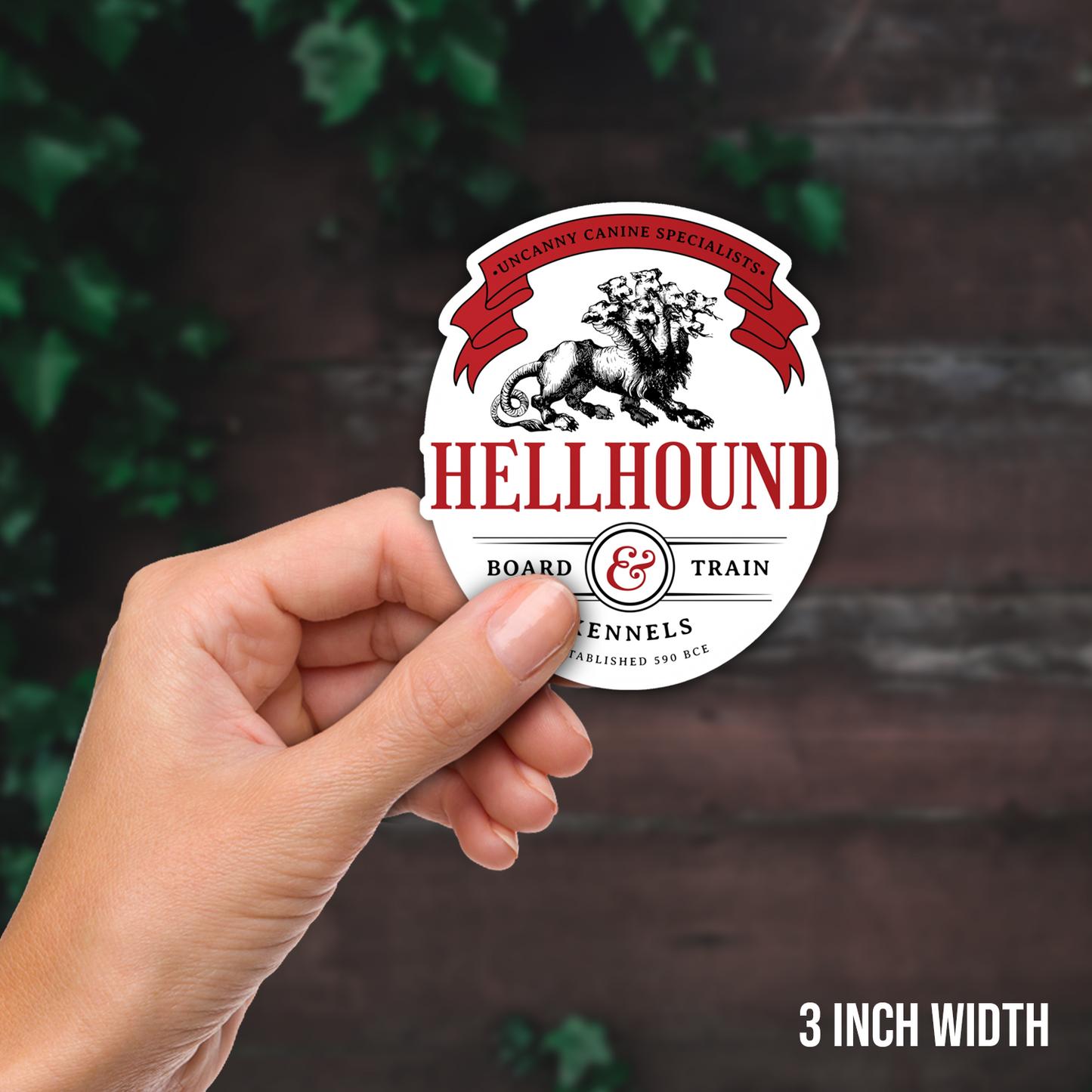 Hellhound Kennels Vinyl Sticker