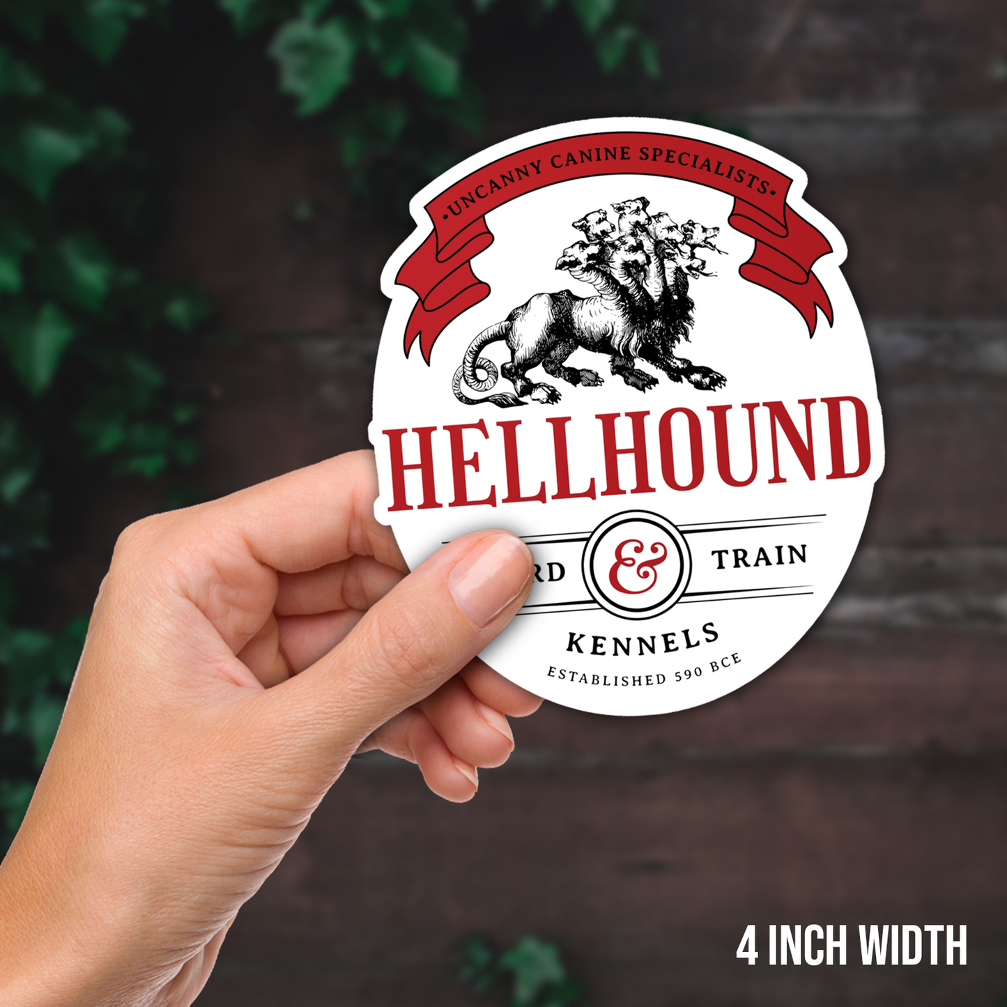 Hellhound Kennels Vinyl Sticker