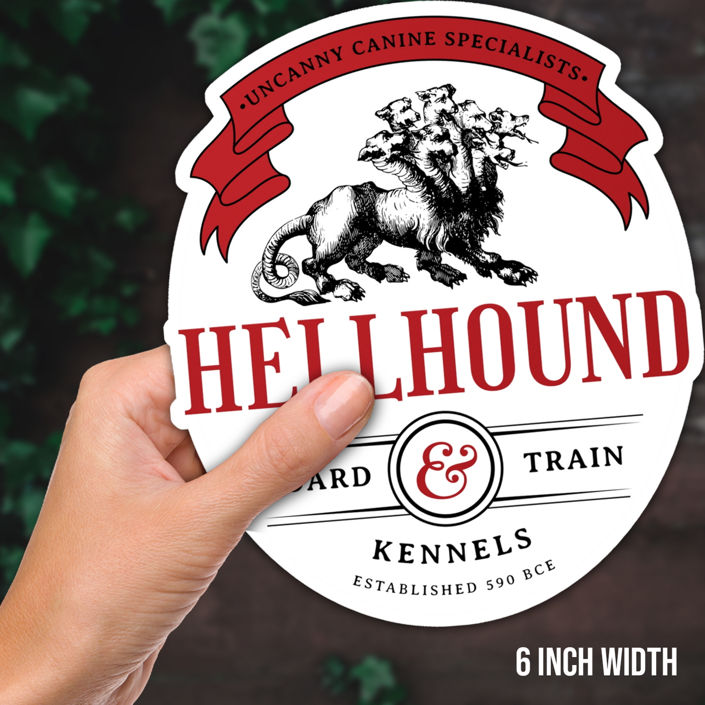 Hellhound Kennels Vinyl Sticker